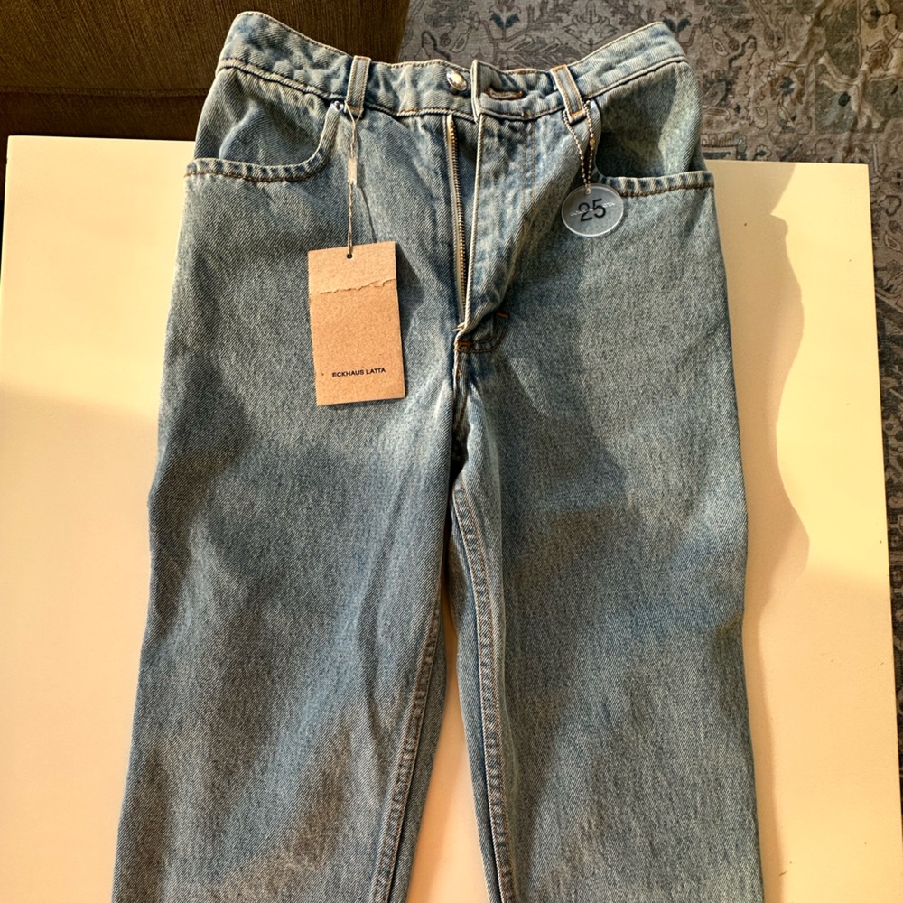 Eckhaus latta El Classic straight leg Jean